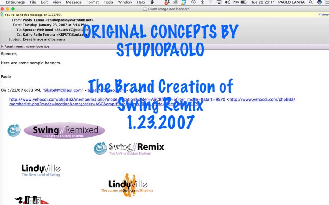 The Evidence Design Concepts for Swing Remix logo